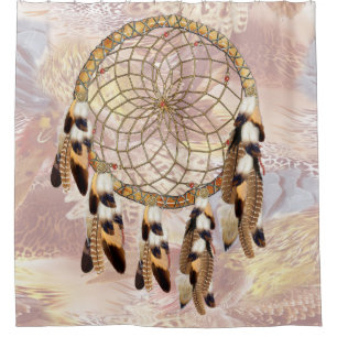 Dream Catcher Bathroom Shower Curtain