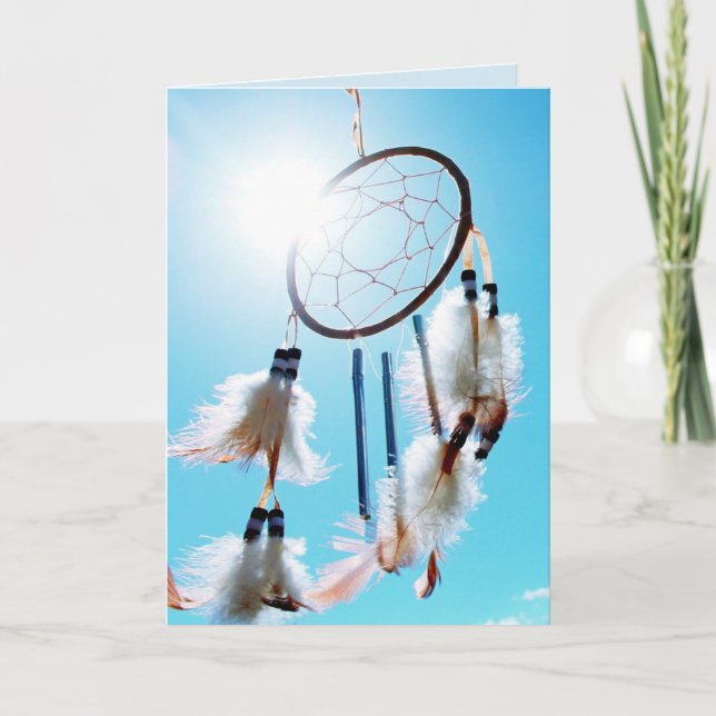 DREAM CATCHER BIRTHDAY CARD (Front)