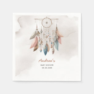 Dream Catcher Boho Pastel Napkin
