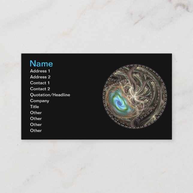 Dream Catcher Business Card (Front)