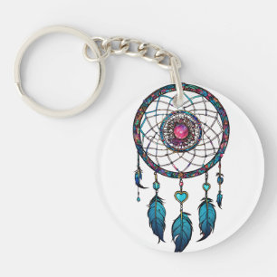 Dream Catcher Charm Key Ring