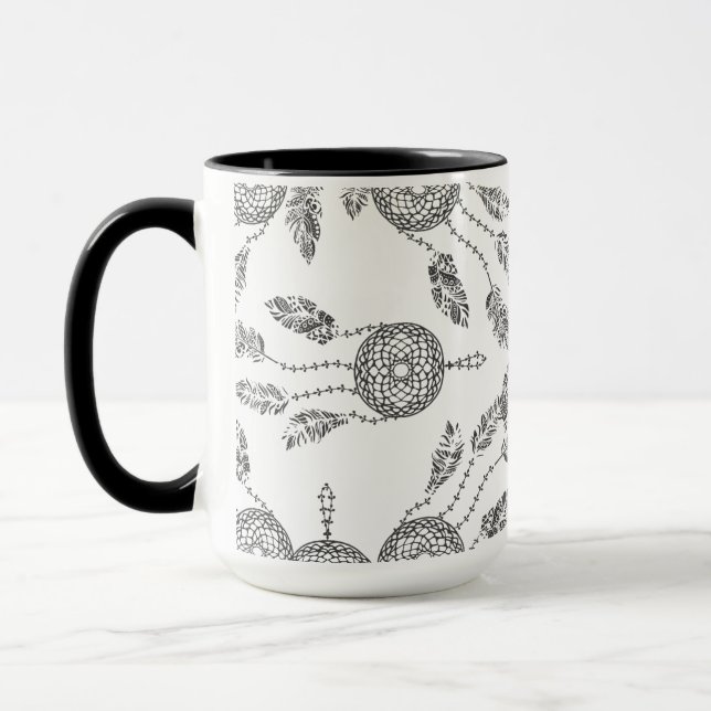 Dream Catcher Design Mug (Left)
