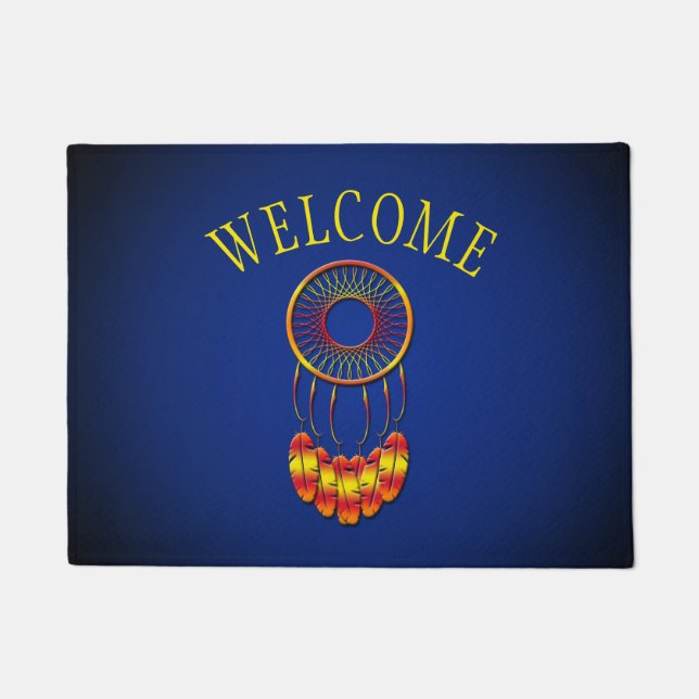 Dream Catcher Doormat (Front)