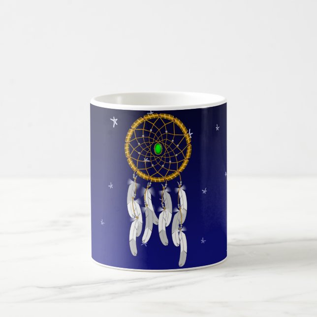 Dream Catcher--Emerald Coffee Mug (Center)