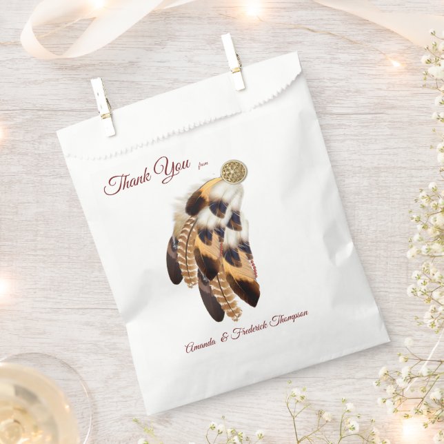 Dream Catcher Favour Bag (Clipped)