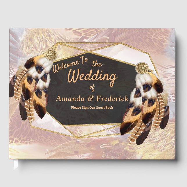 Dream Catcher Guest Book (Front)