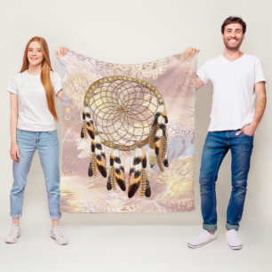 Dream Catcher Home Decor Fleece Blanket