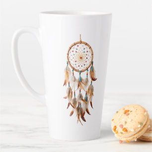 Dream catcher Indian Native American Ethnic Tribal Latte Mug