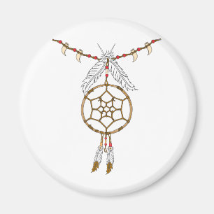 Dream Catcher Necklace Magnet