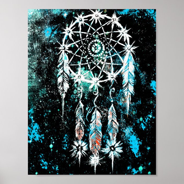 Dream Catcher Painting Poster