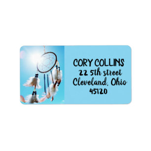 DREAM CATCHER RETURN ADDRESS LABELS