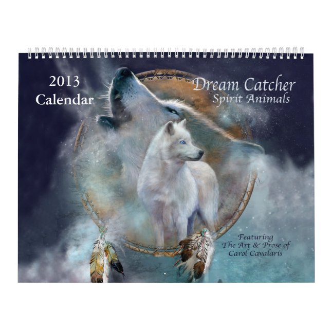Dream Catcher - Spirit Animals Art Calendar 2013 (Cover)