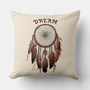Dream Catcher Throw Pillow 