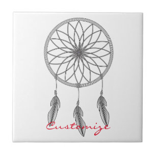 Dream-catcher Thunder_Cove Ceramic Tile
