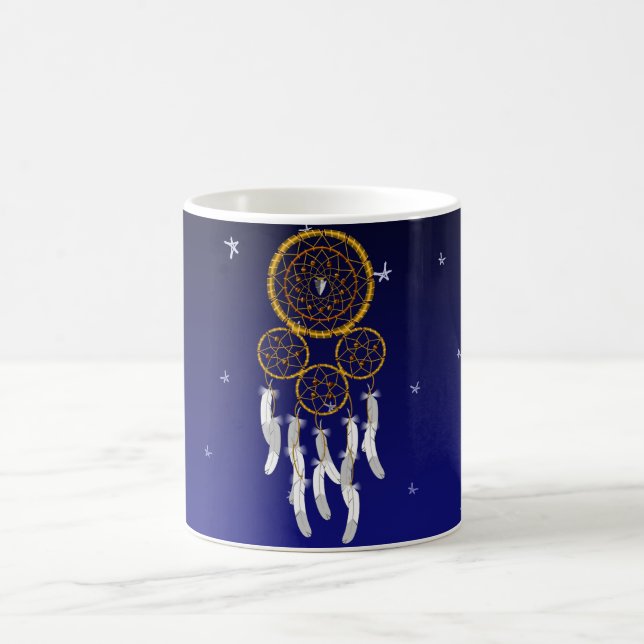 Dream Catcher--Tiger's Eye Coffee Mug (Center)