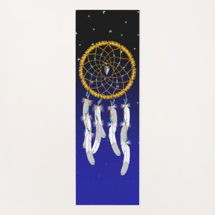 Dream Catcher--Turquoise Yoga Mat
