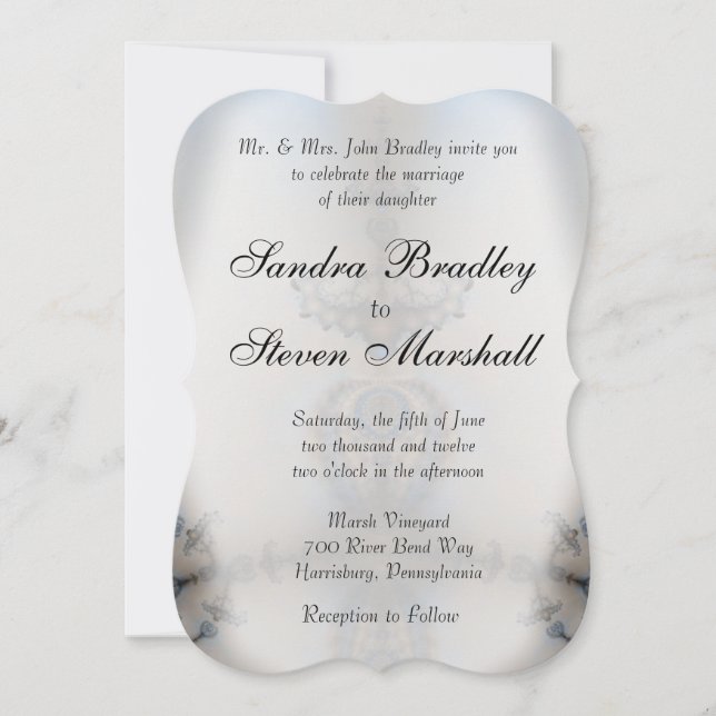 Dream Catcher Wedding Invitation (Front)