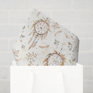 Dream Catchers Feathers Birthday Tissue Paper