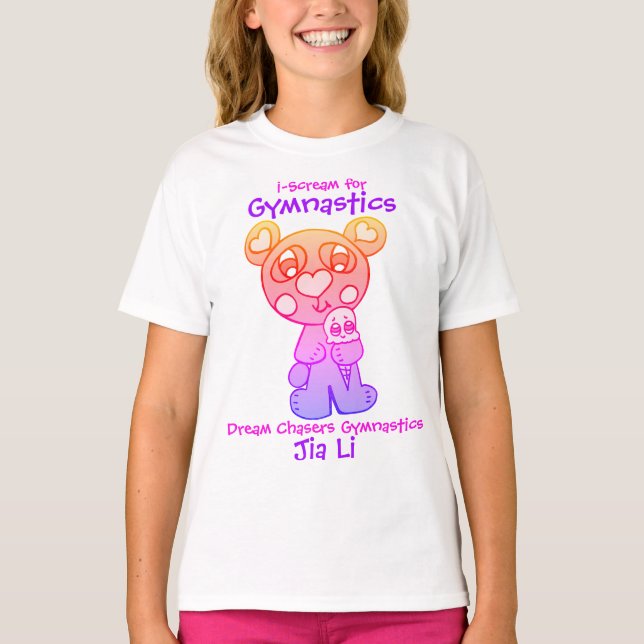 Dream Chasers Gymnastics i-Scream Tee (Front)