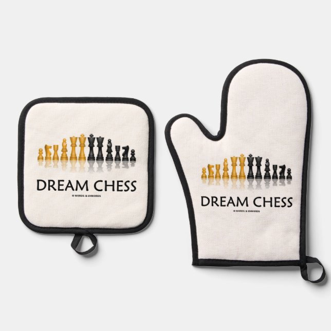 Dream Chess Reflective Chess Set (Chess Pieces) (Front)