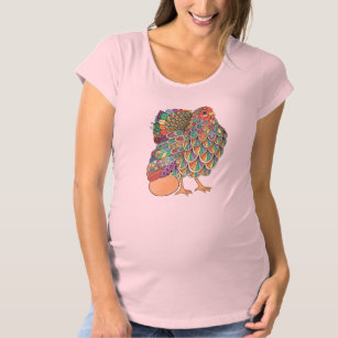 Dream Chicken and Egg Maternity Tee