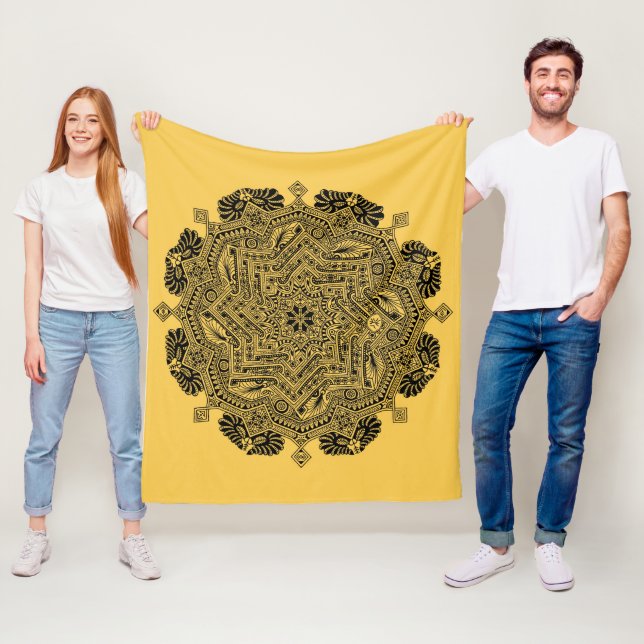 "Dream City"  Fleece Blanket (In Situ)
