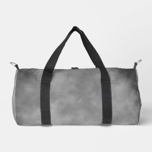 Dream Cloud Effect Grey Monochrome  Duffle Bag