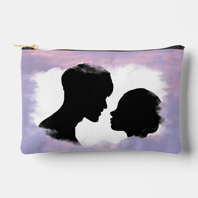 Dream Clouds Lover Bridesmaid Gift Accessory Pouch (Front)