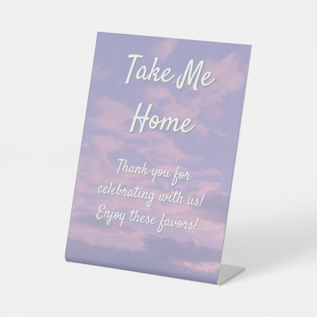 Dream Clouds Lover Favours Sign (Front)