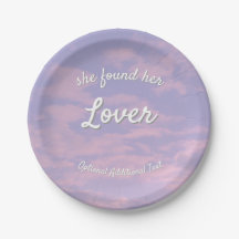 Dream Clouds Lover Plates