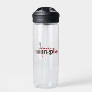 Dream Create Inspire Water Bottle