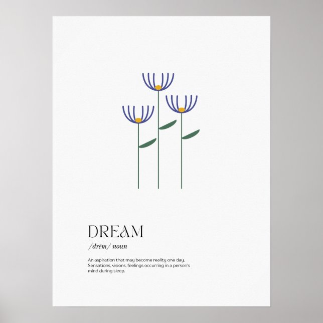 Dream Definition  Poster (Front)
