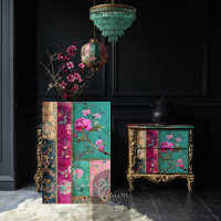Dream Dynasty Chinoiserie Patchwork Collage