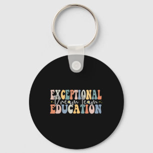 Dream Exceptional Education Team Sped Teacher Squa Key Ring