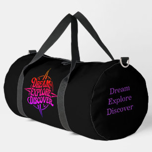 Dream Explore Discover Duffle Bag
