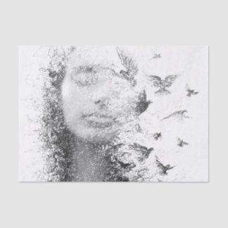 Dream Face Furniture Decoupage Tissue Paper