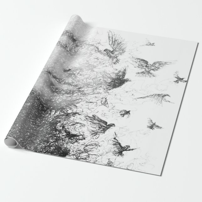 Dream Face  Wrapping Paper (Unrolled)