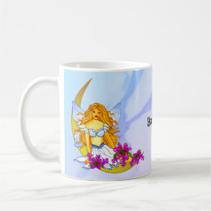 Dream Fairy Night Moon Coffee Mug