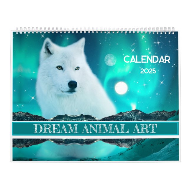 Dream fantasy art animal Calendar (Cover)