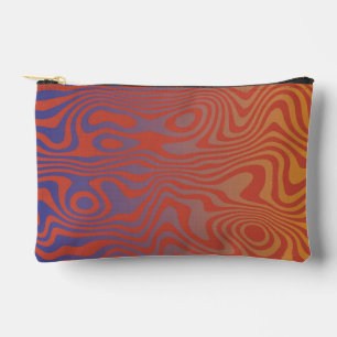 Dream Flow l Abstract Trippy Pattern - No. 01 Accessory Pouch