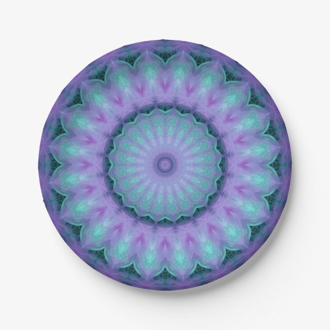 Dream Flower Paper Plate (Front)