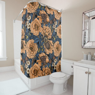 Dream garden 2 shower curtain
