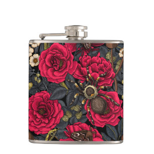 Dream garden 3 hip flask