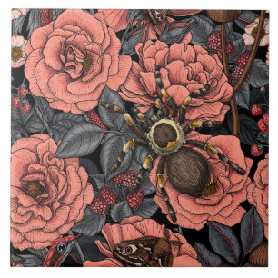 Dream garden ceramic tile