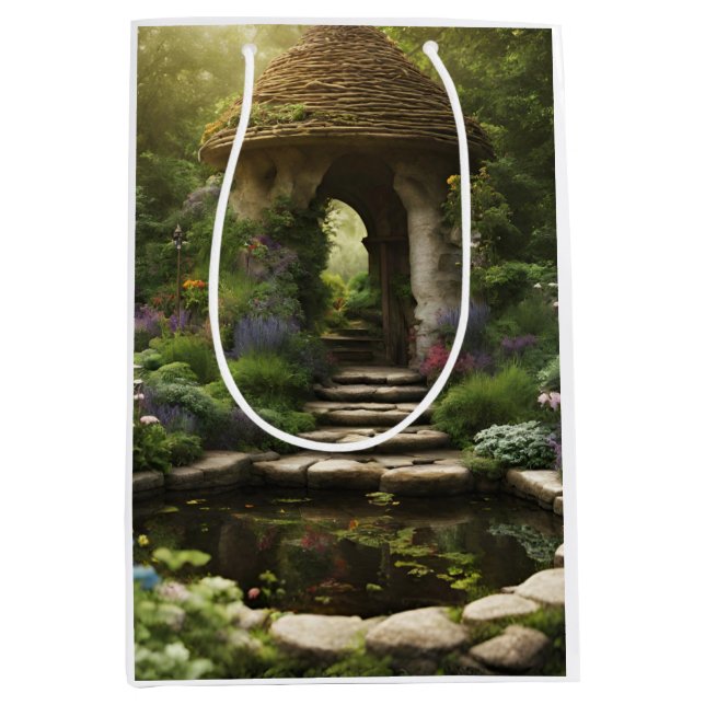 Dream Garden Medium Gift Bag (Front)