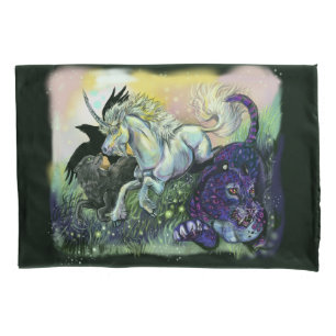 Dream Gaurdians with E. Dickinson Poem Pillowcase