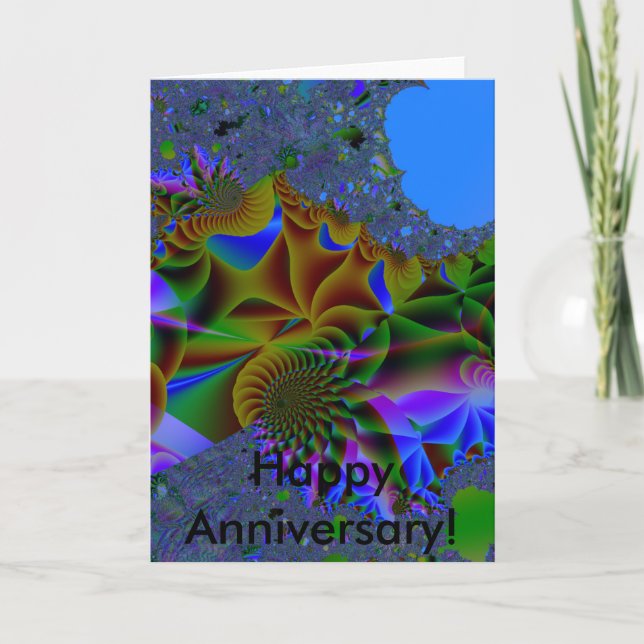 Dream, Happy Anniversary! Card (Front)