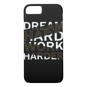 Dream Hard Work Hard Essential iPhone 8/7 Case
