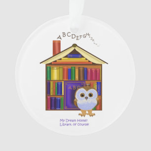 Dream Home – Library! Ornament