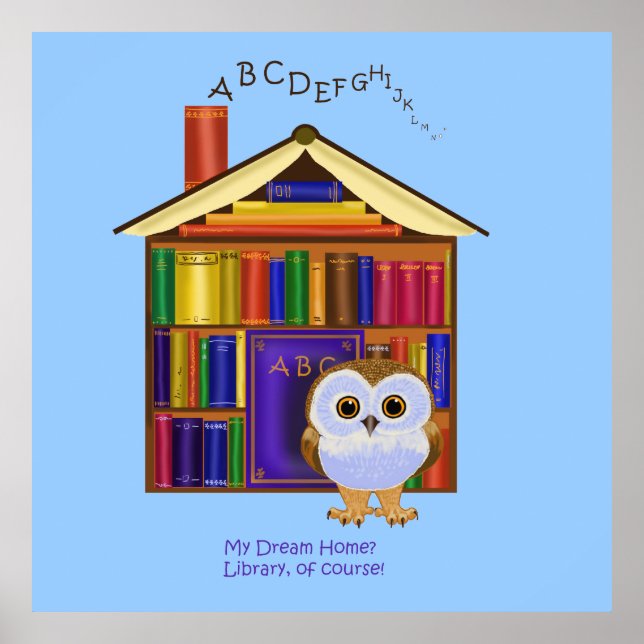 Dream Home – Library! Poster (Front)